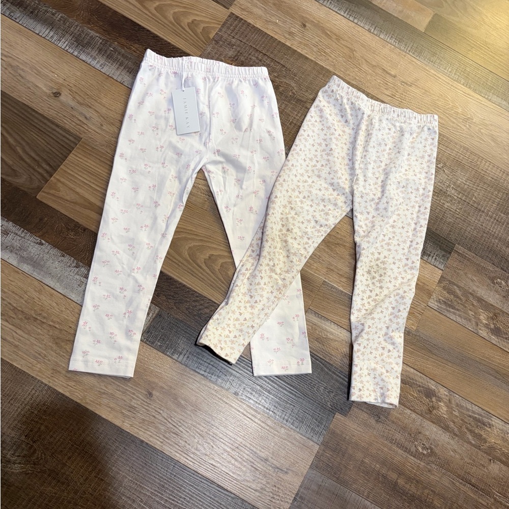Jaime Kay Floral Print Leggings 2 Pair